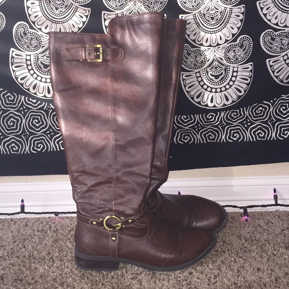 Guess calf boots!